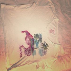 Aéropostale white crop top size medium